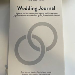 Moleskin wedding journal